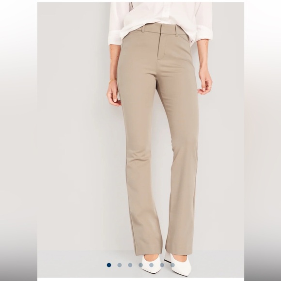 NWT High-Waisted Pixie Flare Pants - Picture 1 of 11